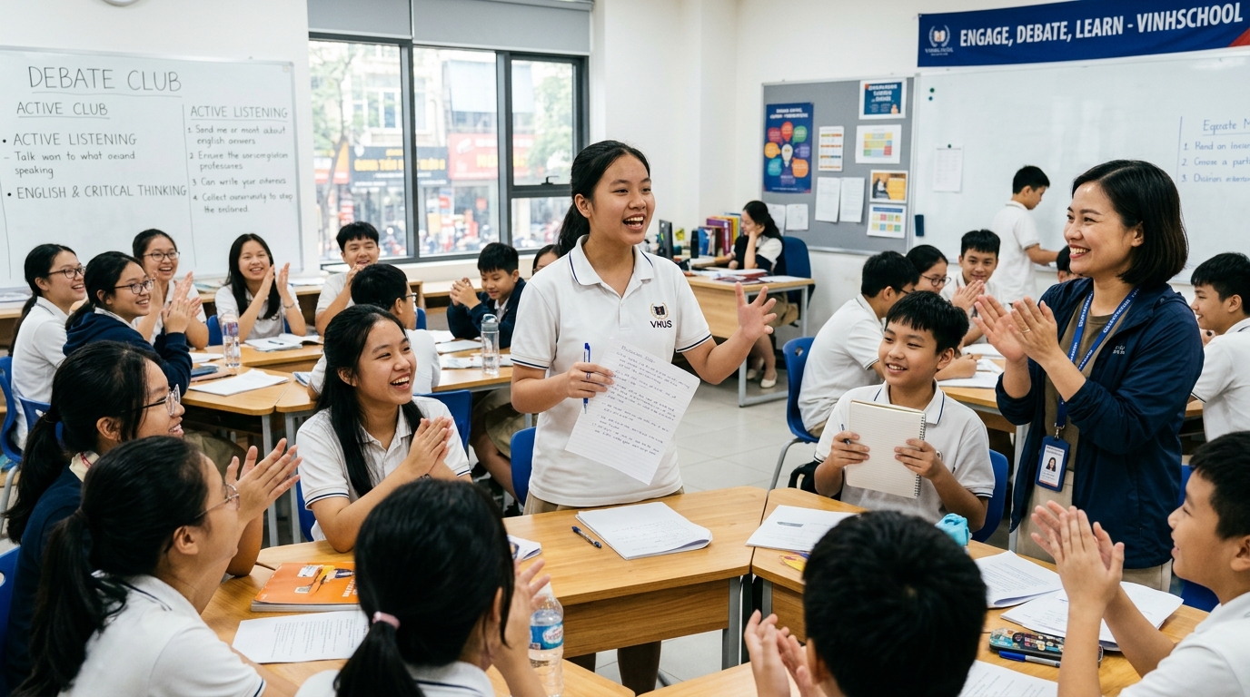 CLB Đọc Sách & Tranh Biện Tiếng Anh Định Kỳ